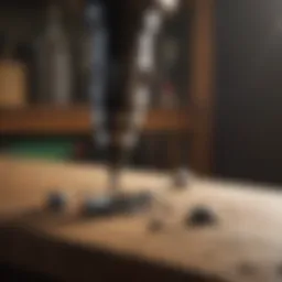 Dremel tool with various attachments