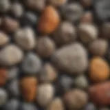 A close-up of various raw rocks showcasing different textures and colors