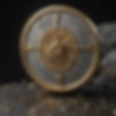 Examining Gold Purity Markings Close-up of gold purity markings on jewelry