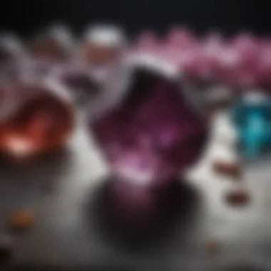 Ethical Sourcing of Natural Gemstones A detailed infographic highlighting ethical sourcing practices for natural crystal gemstones.