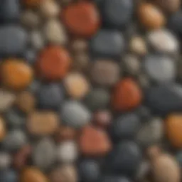 An array of various stones showcasing their unique textures and colors