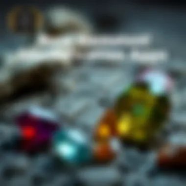 Comparison of Gemstone Identification Apps Comparison chart of different gemstone identification apps