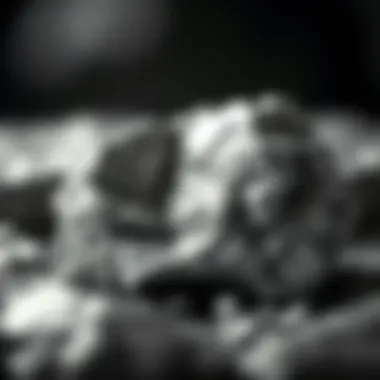 Chemical Properties of Native Silver Scientific illustration displaying the chemical composition and properties of native silver