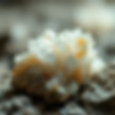 Geological formation showcasing the unique characteristics of this crystal