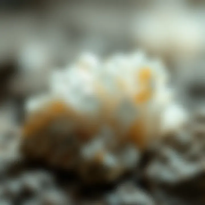 Geological formation showcasing the unique characteristics of this crystal