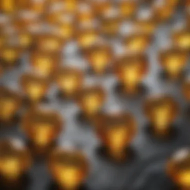 Collection of Yellow Gemstones A striking collection of yellow gemstones showcasing their vibrant hues.