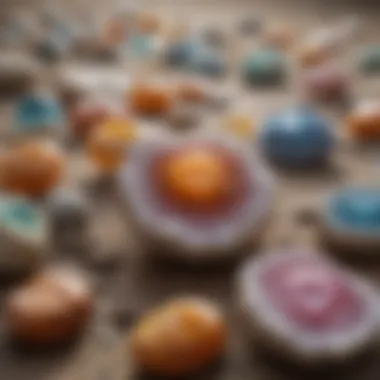 Aesthetic Appeal of Flat Geodes in Natural Light Flat geodes under natural light highlighting their aesthetic appeal