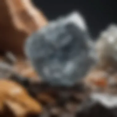 Understanding Mineral Properties Visual representation of mineral properties such as hardness and luster.