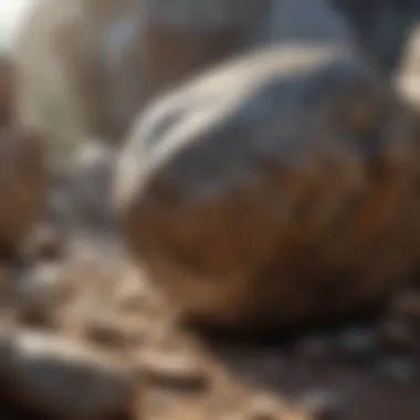 Rock Tumbler in Action National Geographic rock tumbler in action with stones inside