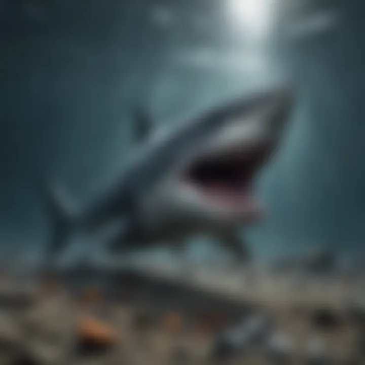 Chart showing climatic changes over megalodon's existence
