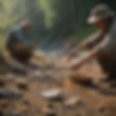Educational Resources on Gold Panning An assortment of educational materials and guides on effective gold panning techniques and practices