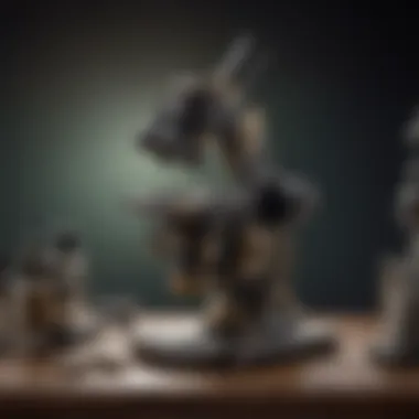 Evolution of Microscopes Historical timeline illustrating the evolution of microscopes through the ages.