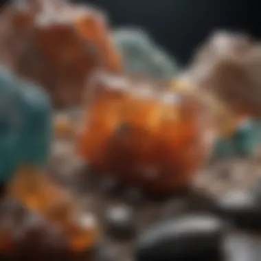 Minerals and Their Hardness Levels Minerals showcasing various hardness levels